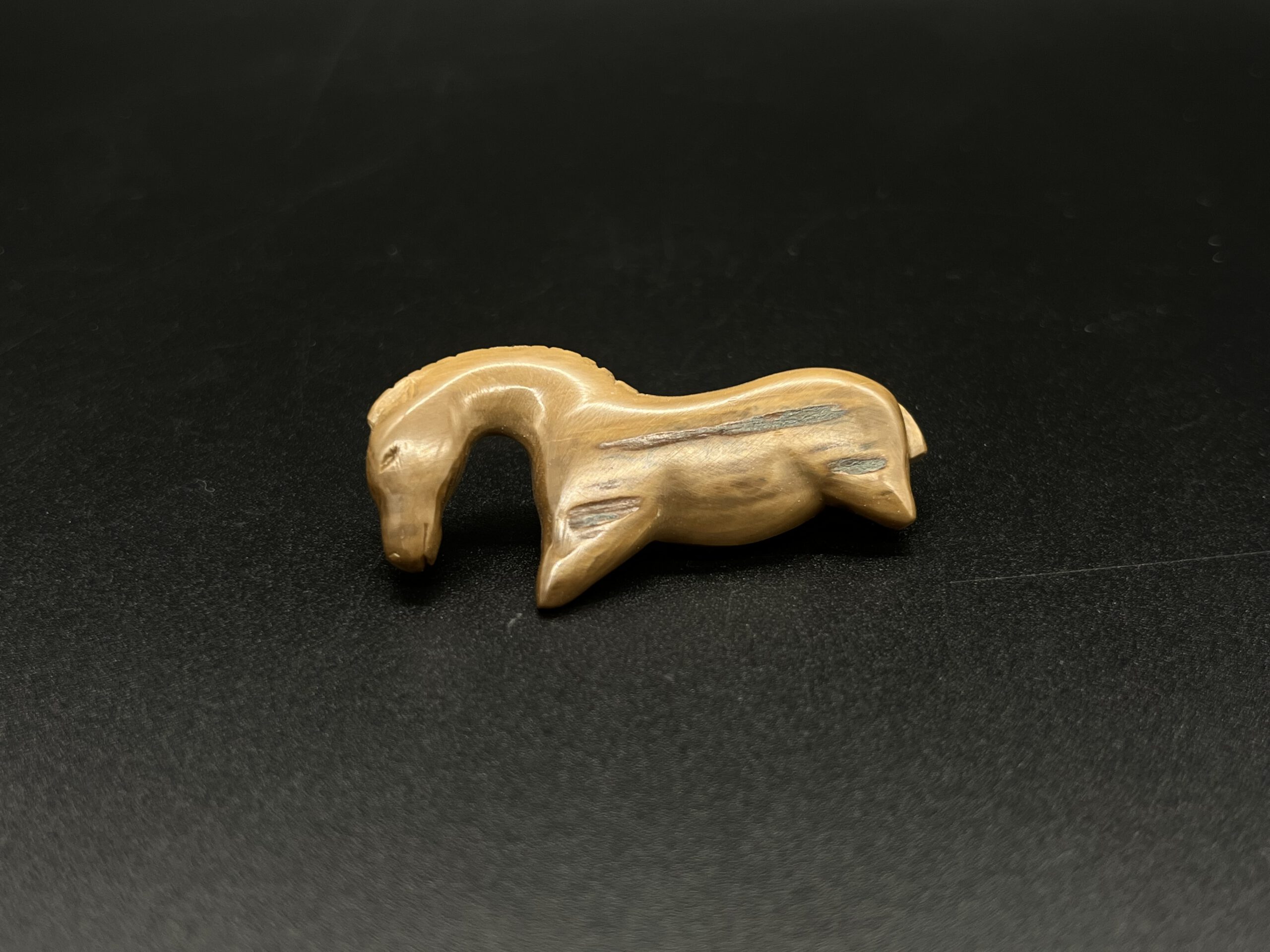 Brosche Vogelherdpferd