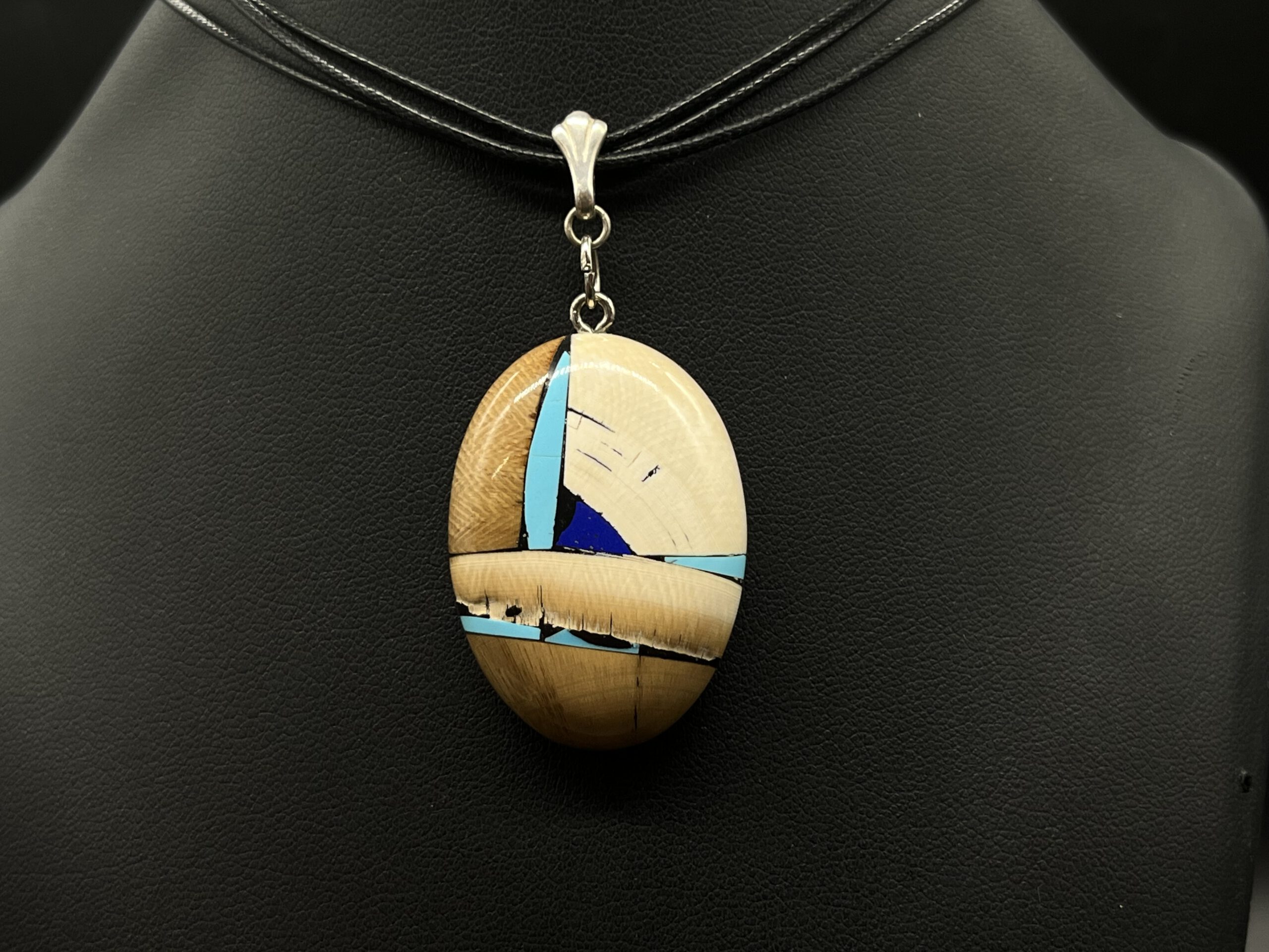 Kette Lapislazuli/Türkis